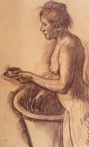 स्त्री नग्न